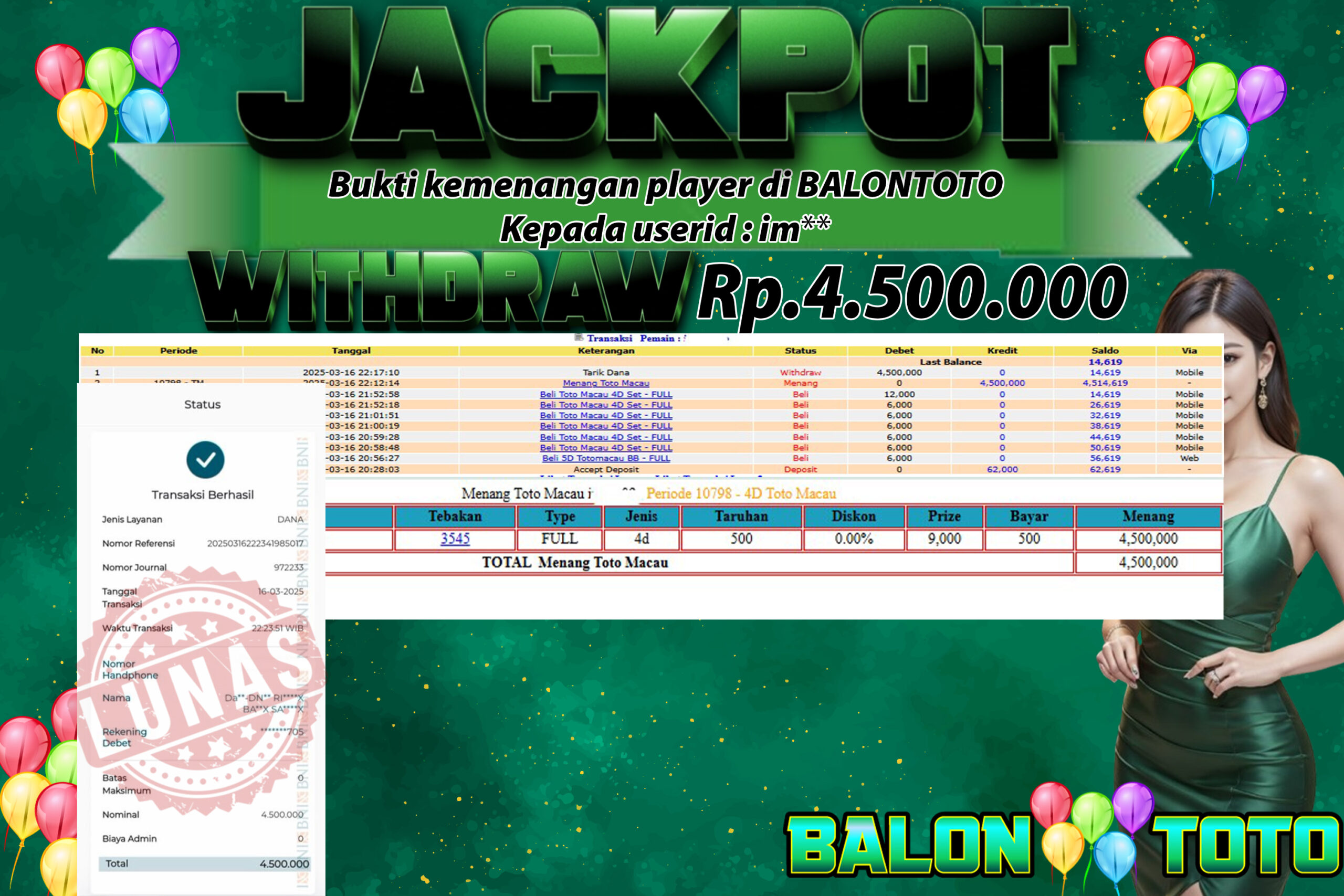 Prediksi BALONTOTO