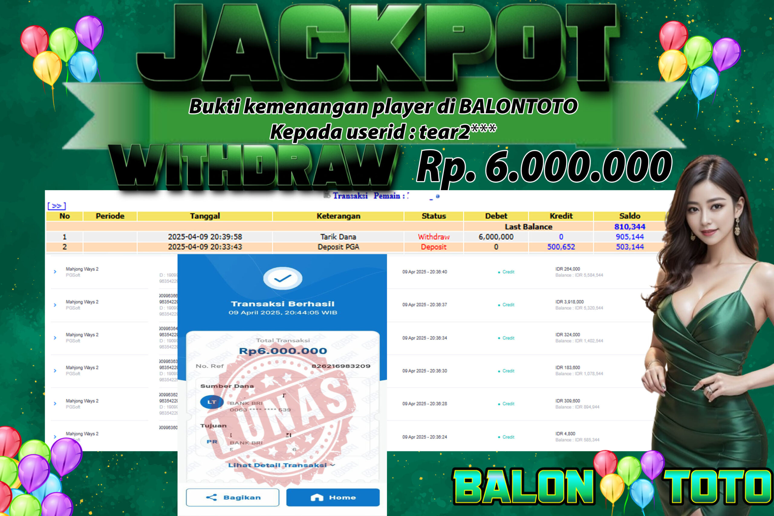 Prediksi BALONTOTO