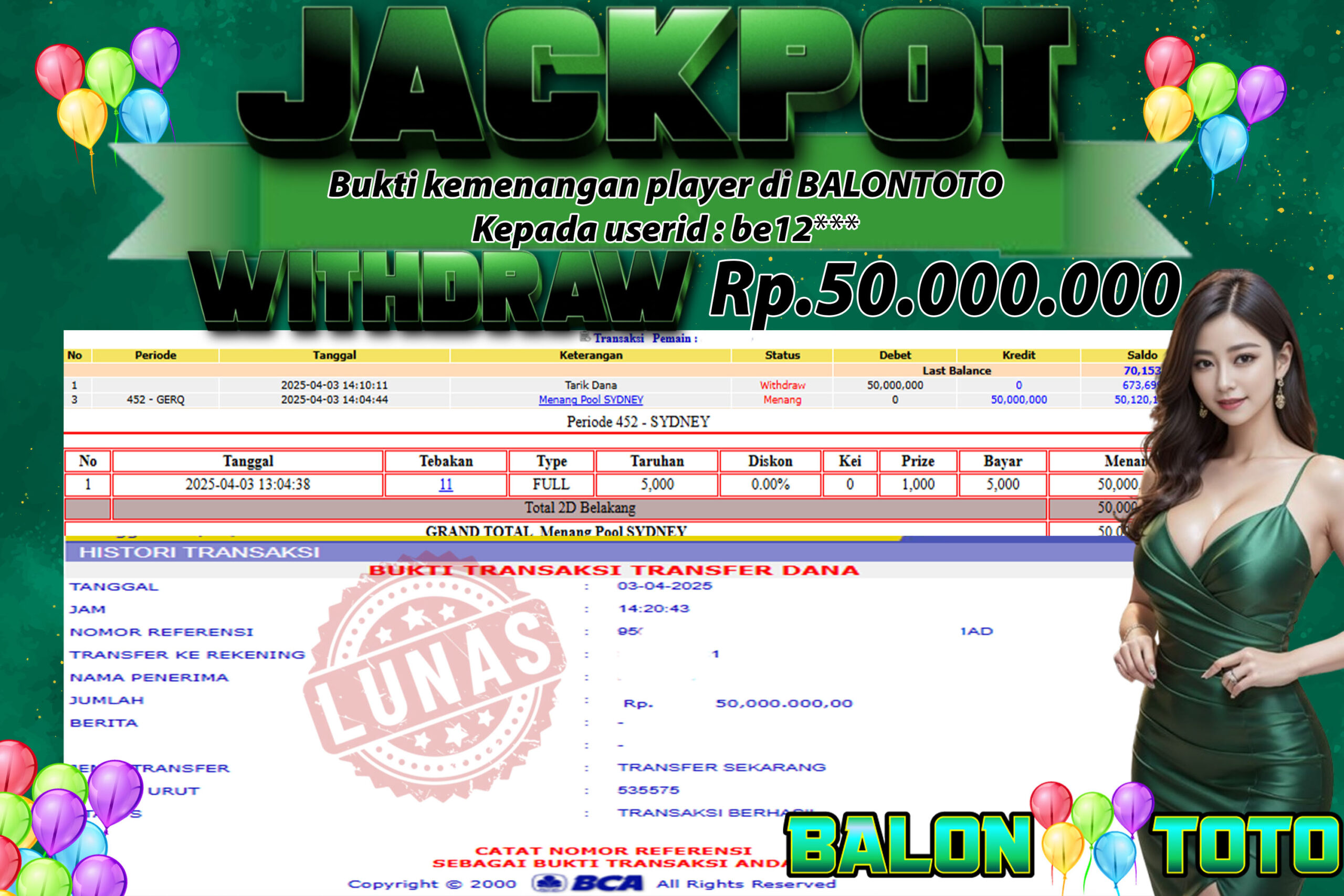 Prediksi BALONTOTO