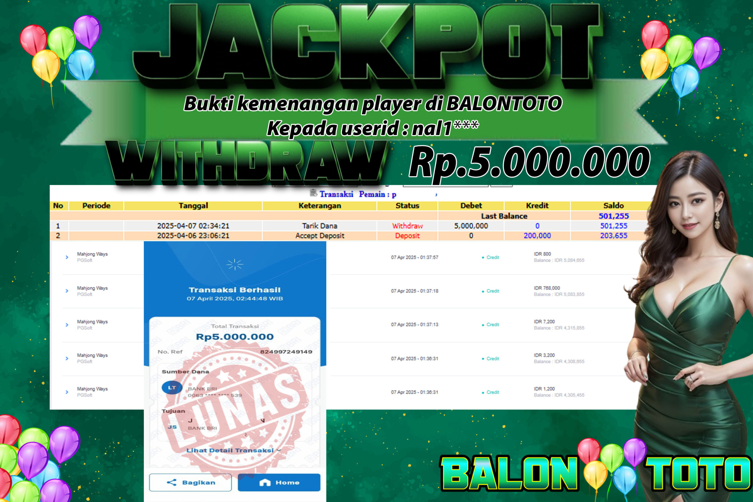Prediksi BALONTOTO