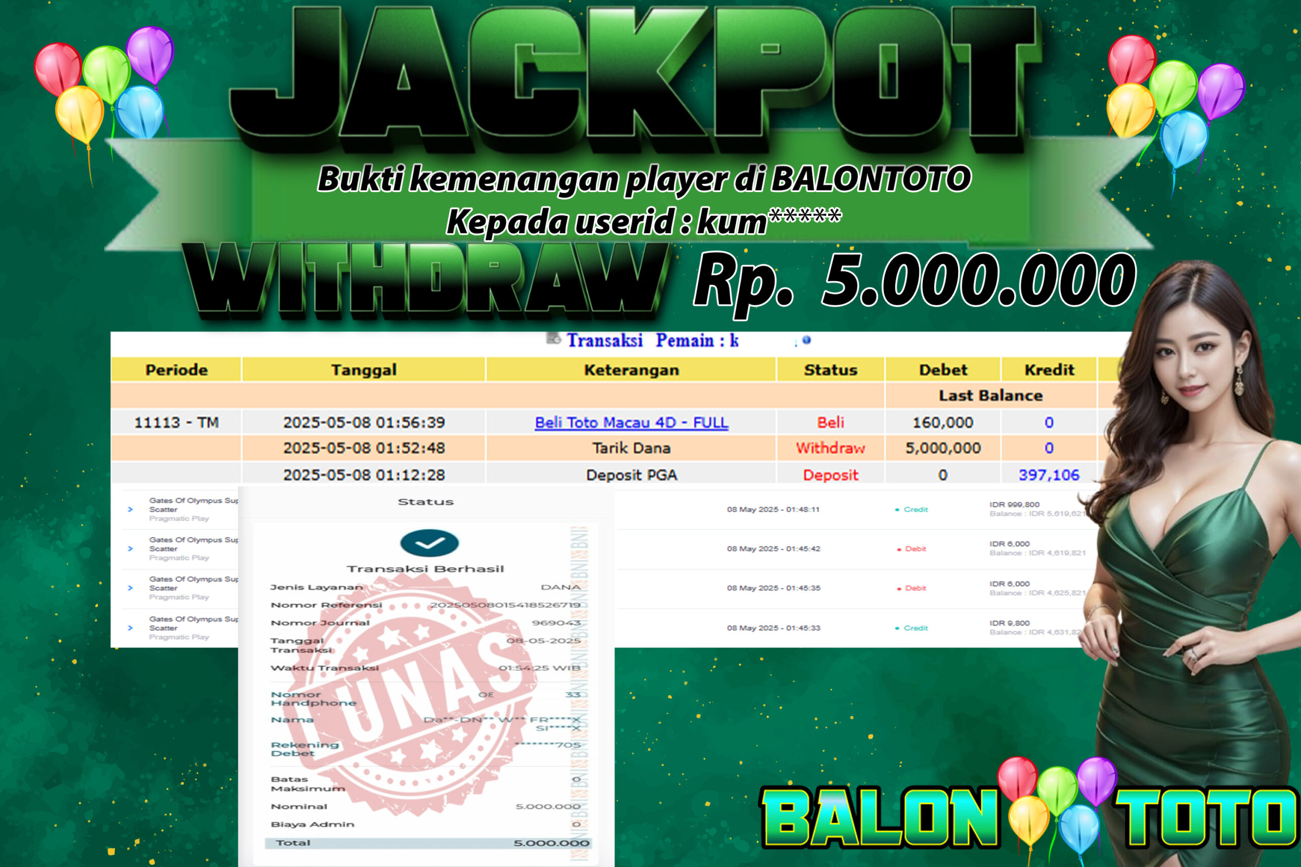 Prediksi BALONTOTO